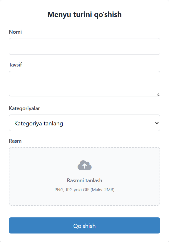 Menyu turi